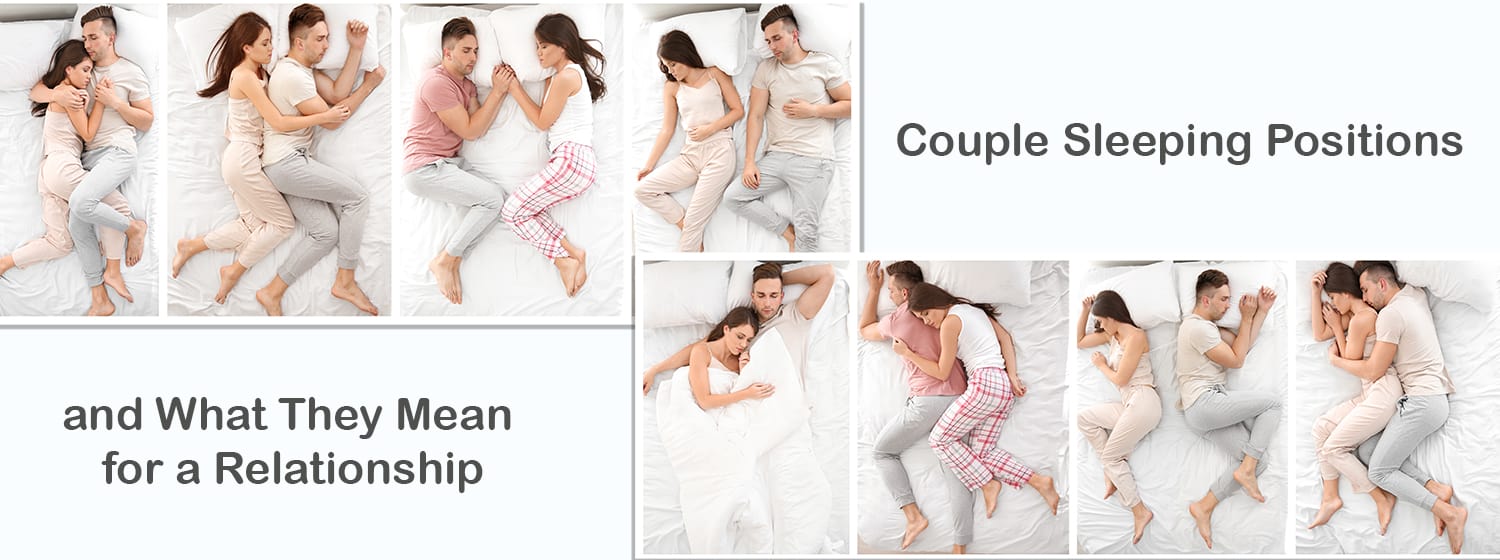 Top 11 most common sleeping positions for couples